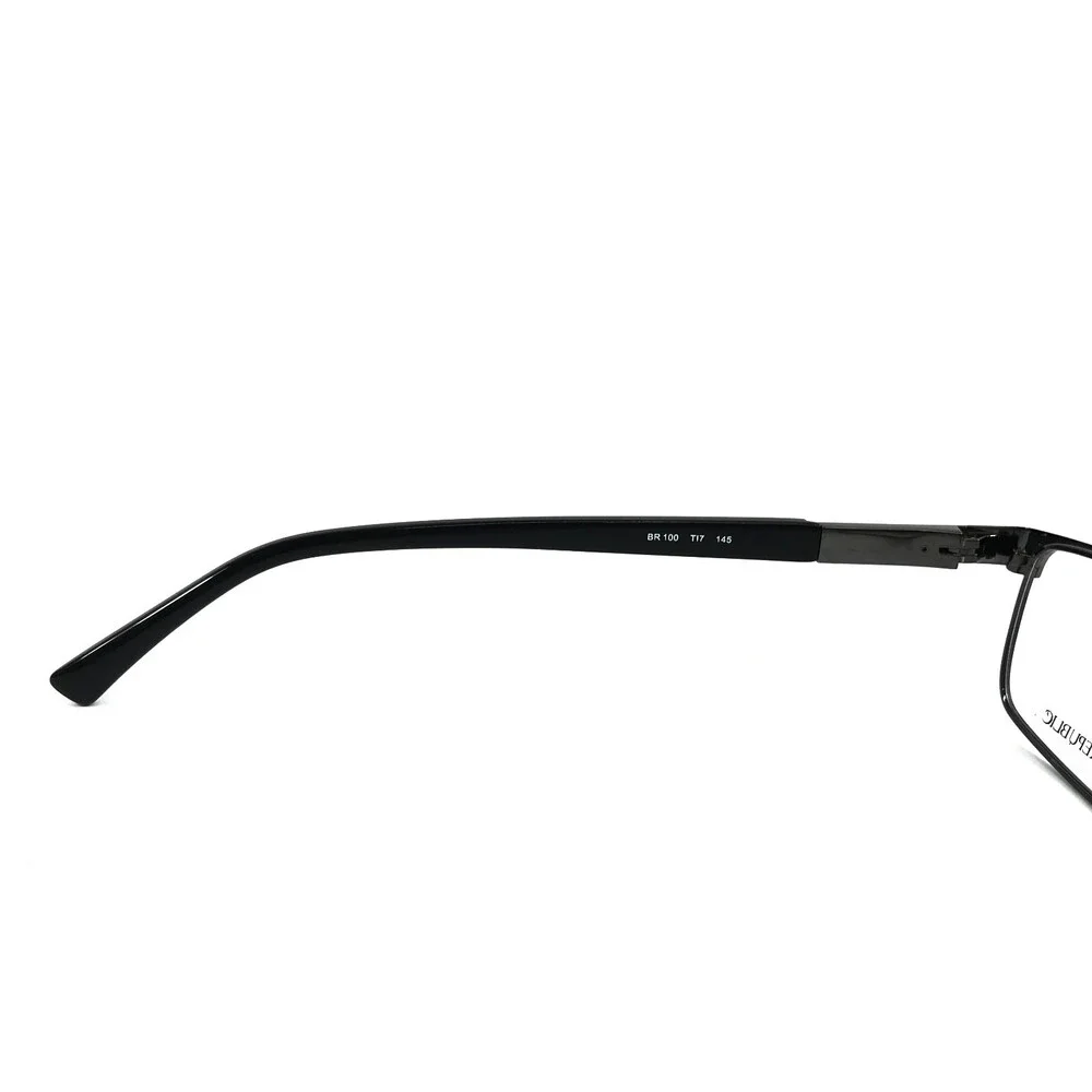Banana Republic Eyeglasses Frames BR100 TI7 Ruthenium Matte Black 54-18-145